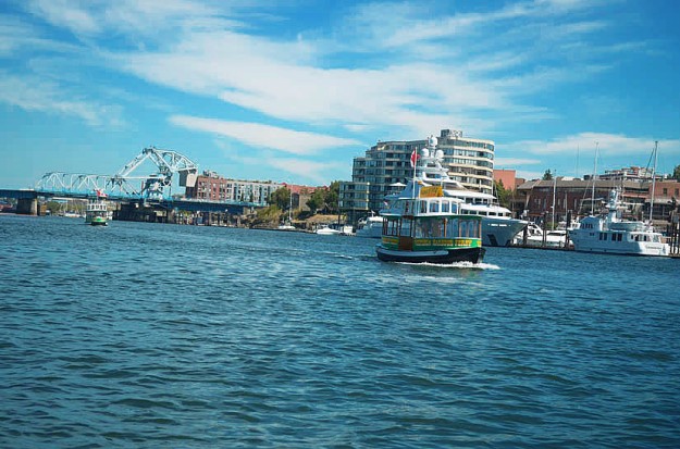 Water taxis are $5 per trip