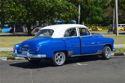 American 1950 Cars in Cuba