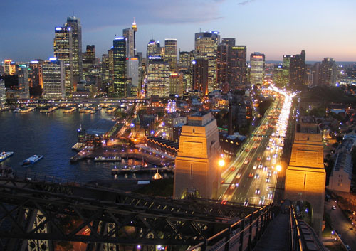 Sydney Bridge Climb Night